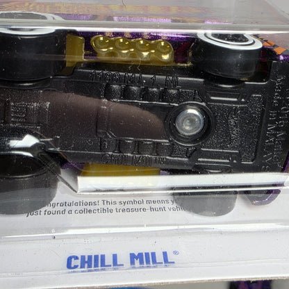 Chill Mill Treasure Hunt - Hot Wheels Fast Foodie Series (2025) Die-Cast Car 4/5 Collectible Purple