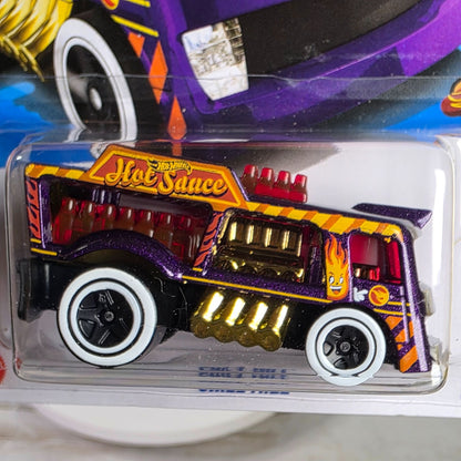 Chill Mill Treasure Hunt - Hot Wheels Fast Foodie Series (2025) Die-Cast Car 4/5 Collectible Purple