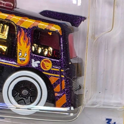 Chill Mill Treasure Hunt - Hot Wheels Fast Foodie Series (2025) Die-Cast Car 4/5 Collectible Purple
