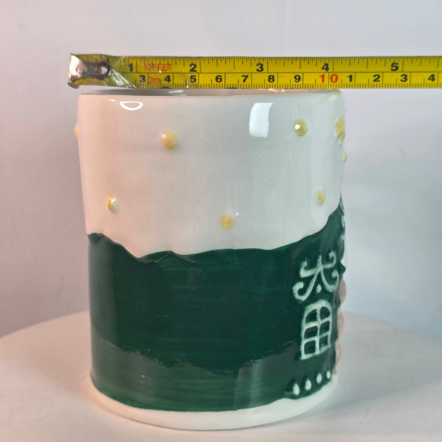 Holiday Style 3D Gingerbread House Christmas Mug 22oz