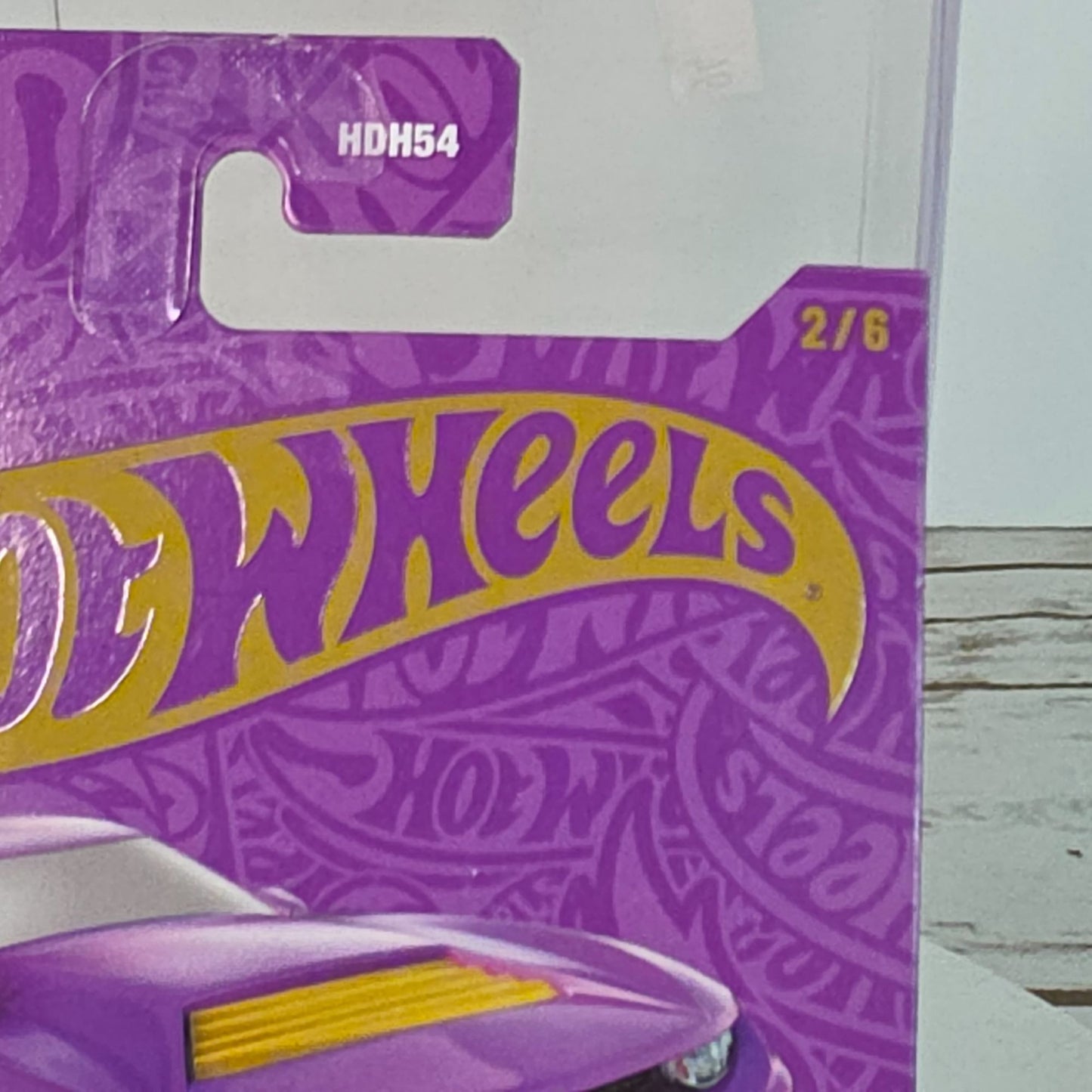 Hot Wheels D-Muscle Purple & Gold Die-Cast Car