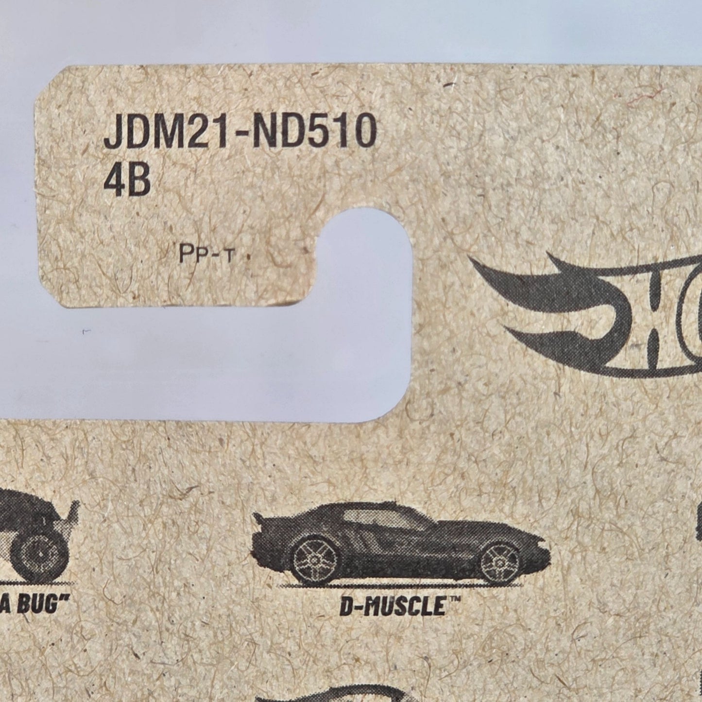 Hot Wheels D-Muscle Purple & Gold Die-Cast Car