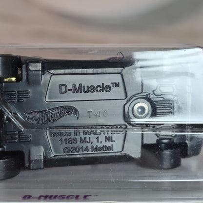 Hot Wheels D-Muscle Purple & Gold Die-Cast Car