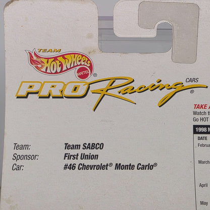 Hot Wheels Pro Racing 1998 Collector Edition Die-Cast Car #46 Trading Paint Series