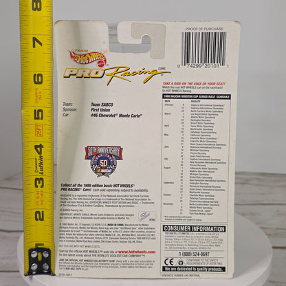 Hot Wheels Pro Racing 1998 Collector Edition Die-Cast Car #46 Trading Paint Series