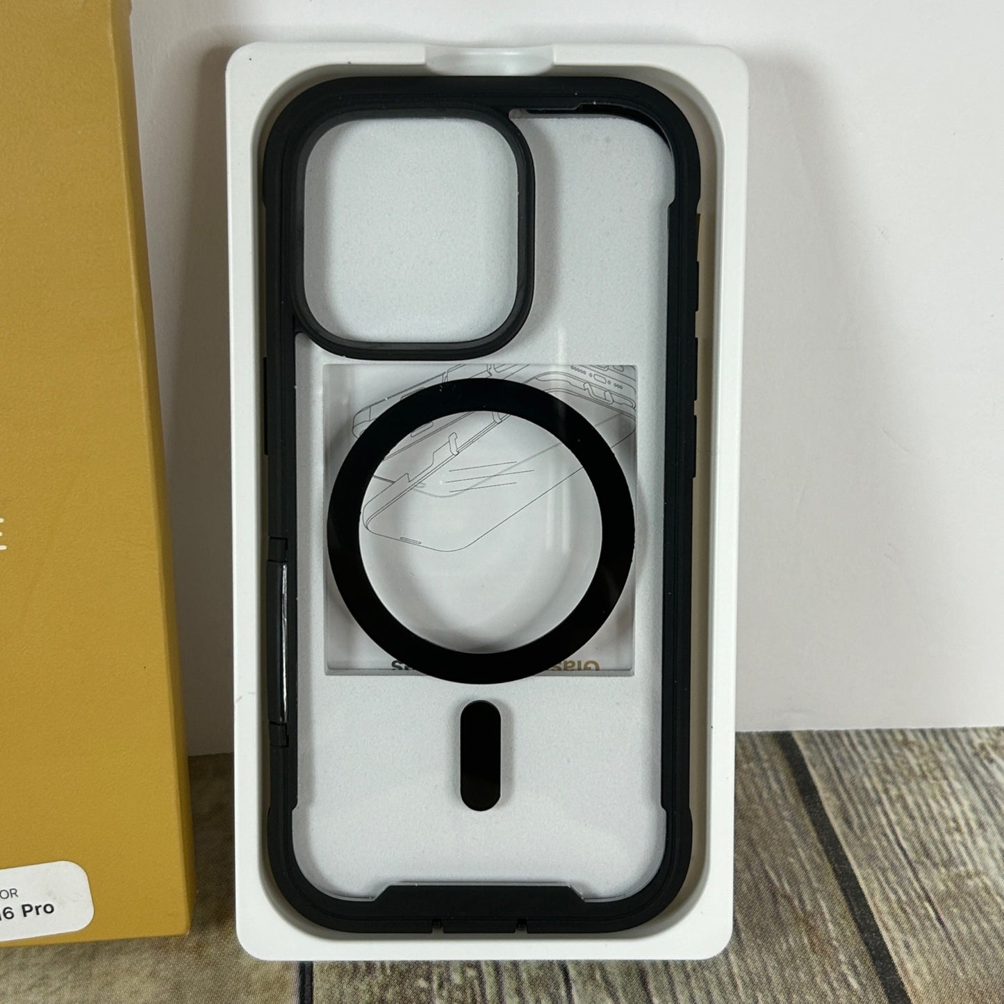 Miracase iPhone 16 Pro Case With Tempered Glass Screen Protector & Camera Lens Protector 360° Full Protection Military Drop Tested