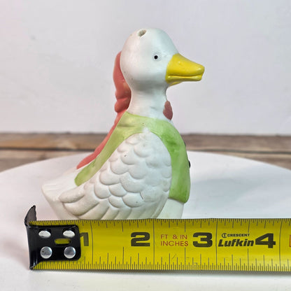 Vintage Goose Salt & Pepper Shakers Ceramic Figurines
