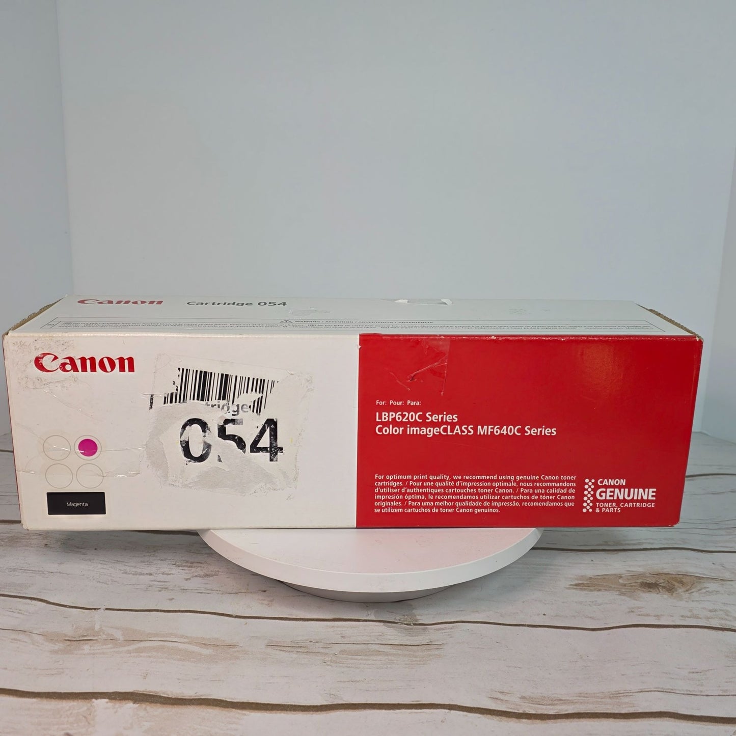 Canon Cartridge 054 Magenta Toner - Genuine Laser Printer Cartridge For Color imageCLASS MF642C Series