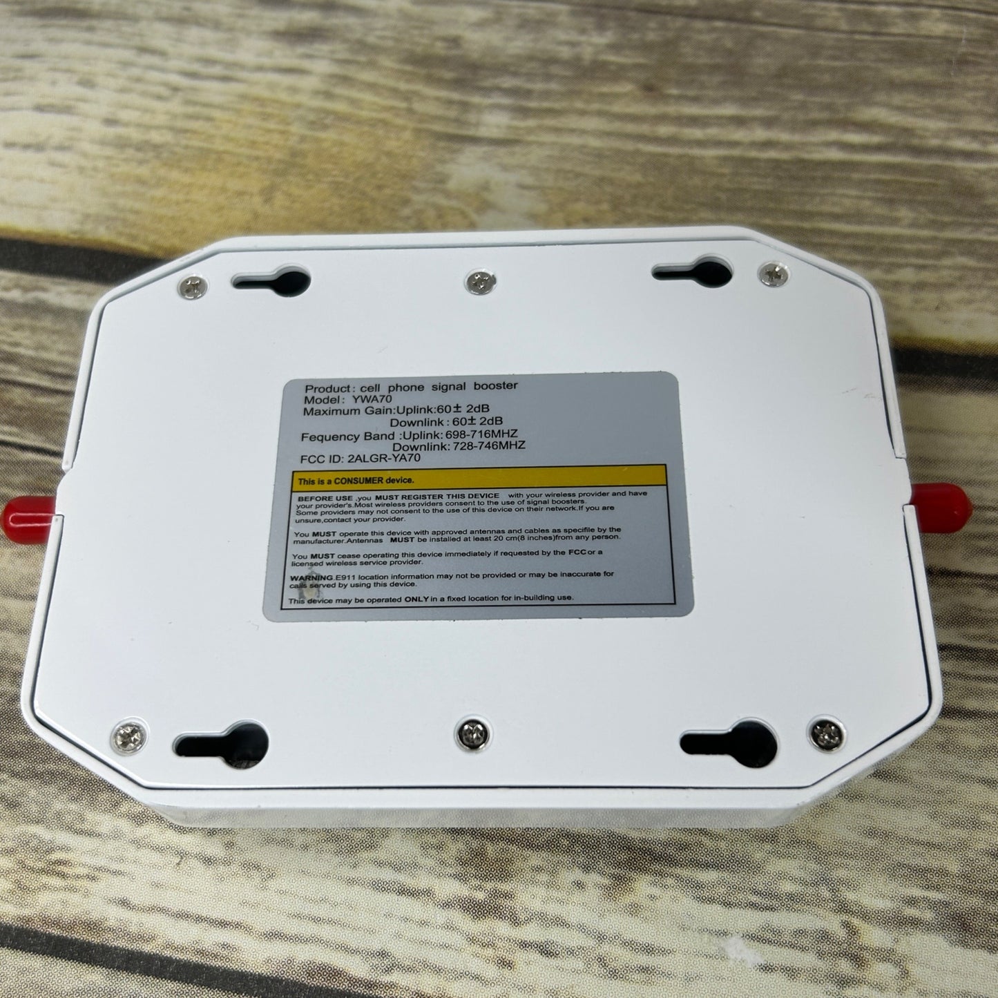 GAGBK YBA70 Cell Phone Signal Booster Kit With Directional Antenna & Accessories