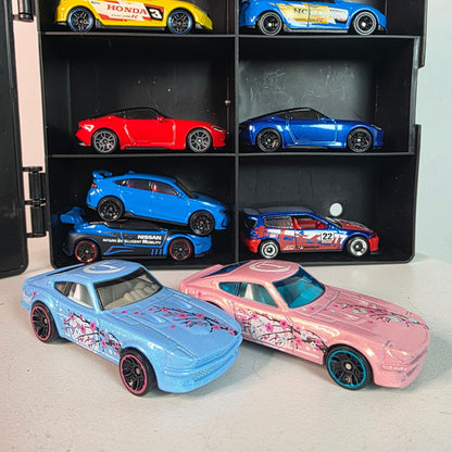 Hot Wheels Custom JDM 12-Pack With Display Case Featuring Honda Nissan & More