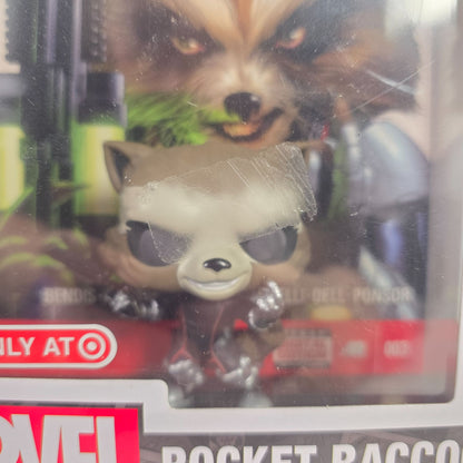 Funko Pop Comic Cover Guardians Of The Galaxy Rocket Raccoon Target Exclusive #59