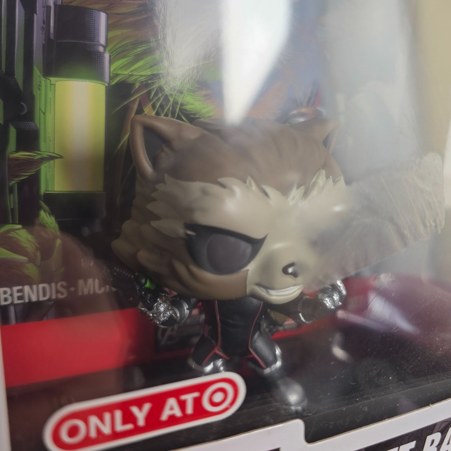 Funko Pop Comic Cover Guardians Of The Galaxy Rocket Raccoon Target Exclusive #59