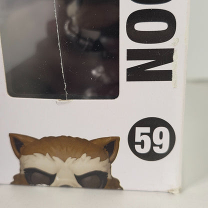 Funko Pop Comic Cover Guardians Of The Galaxy Rocket Raccoon Target Exclusive #59