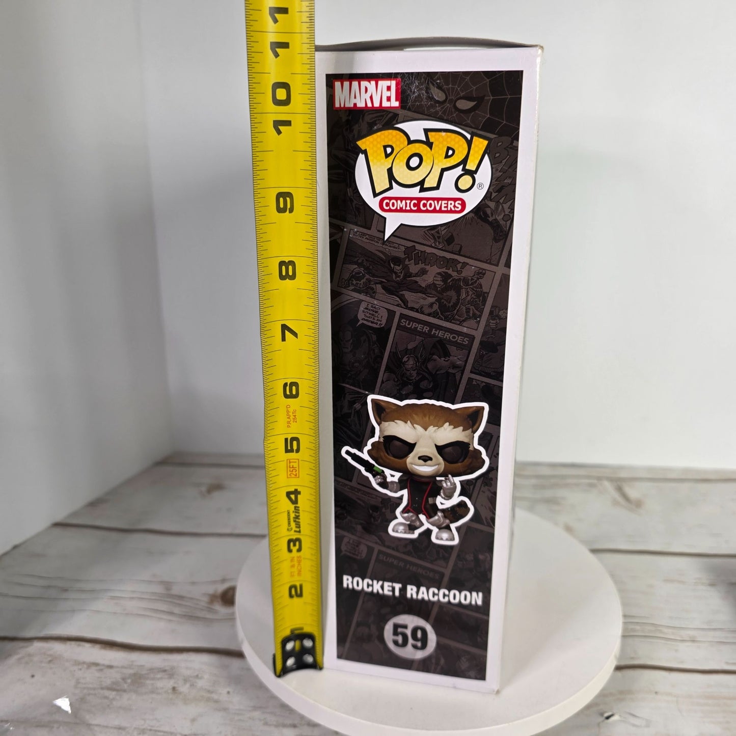 Funko Pop Comic Cover Guardians Of The Galaxy Rocket Raccoon Target Exclusive #59