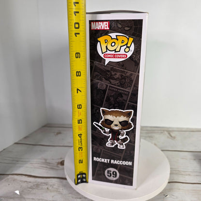 Funko Pop Comic Cover Guardians Of The Galaxy Rocket Raccoon Target Exclusive #59