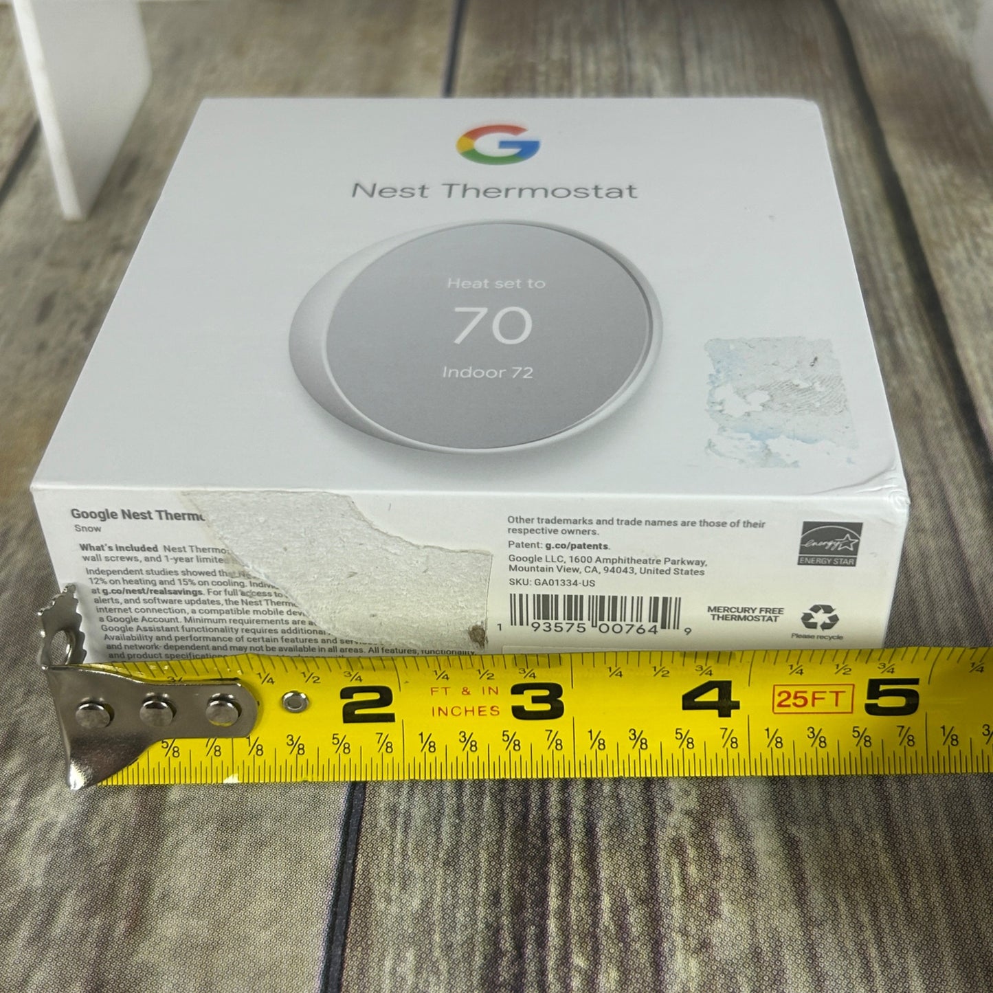 Google Nest Smart Thermostat