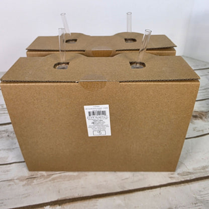 4 Ribbed Clear Glass Tumblers With Bamboo Lids & Reusable Straws 11 Oz Target Bullseye Playground 2024