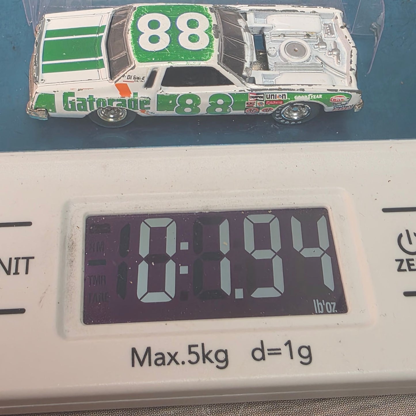 Vintage Johnny Lightning 1998 Darrell Waltrip #88 Gatorade Monte Carlo 1:64 Diecast