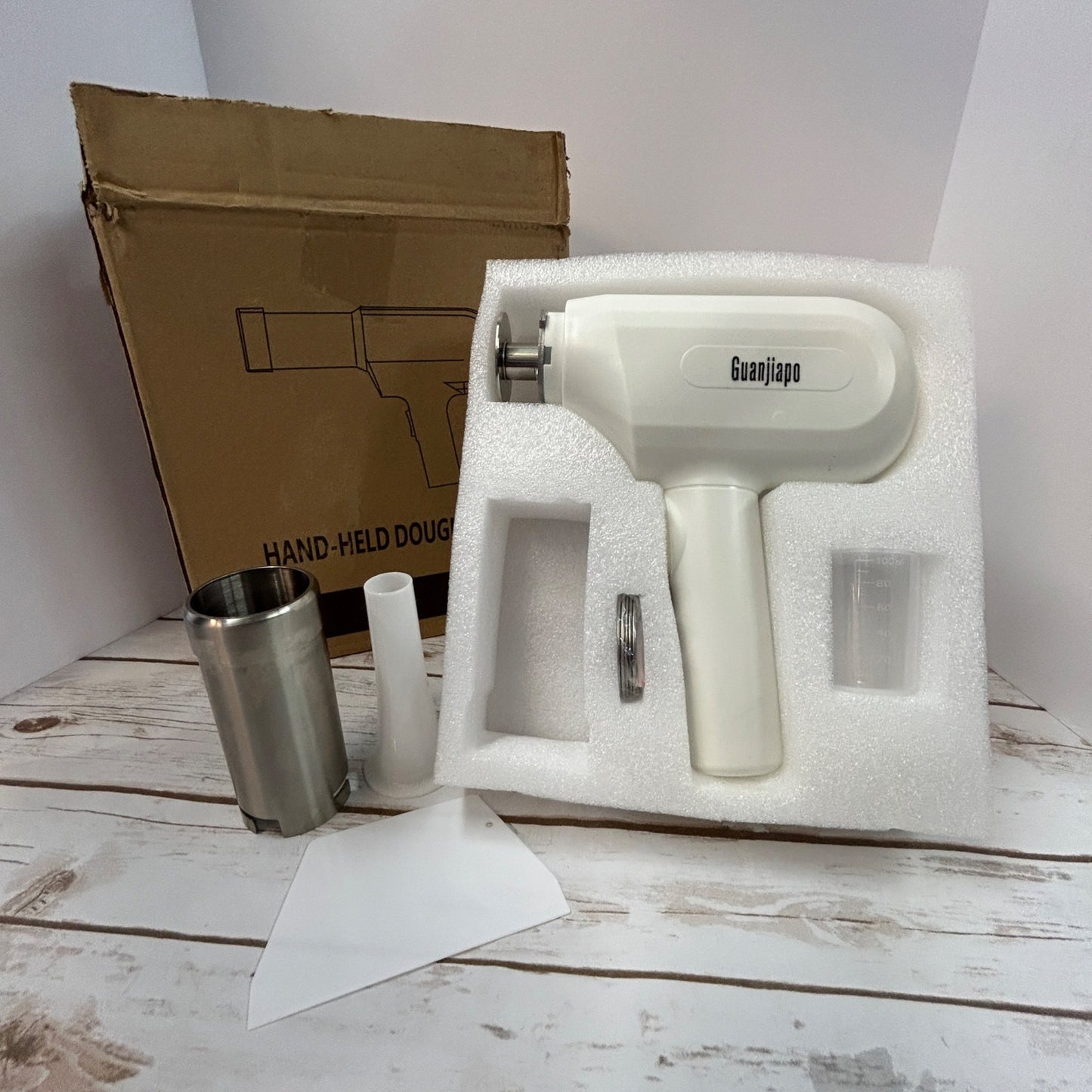 Electric Hand-Held Dough Press By Guanjiapo For Effortless Baking Precision