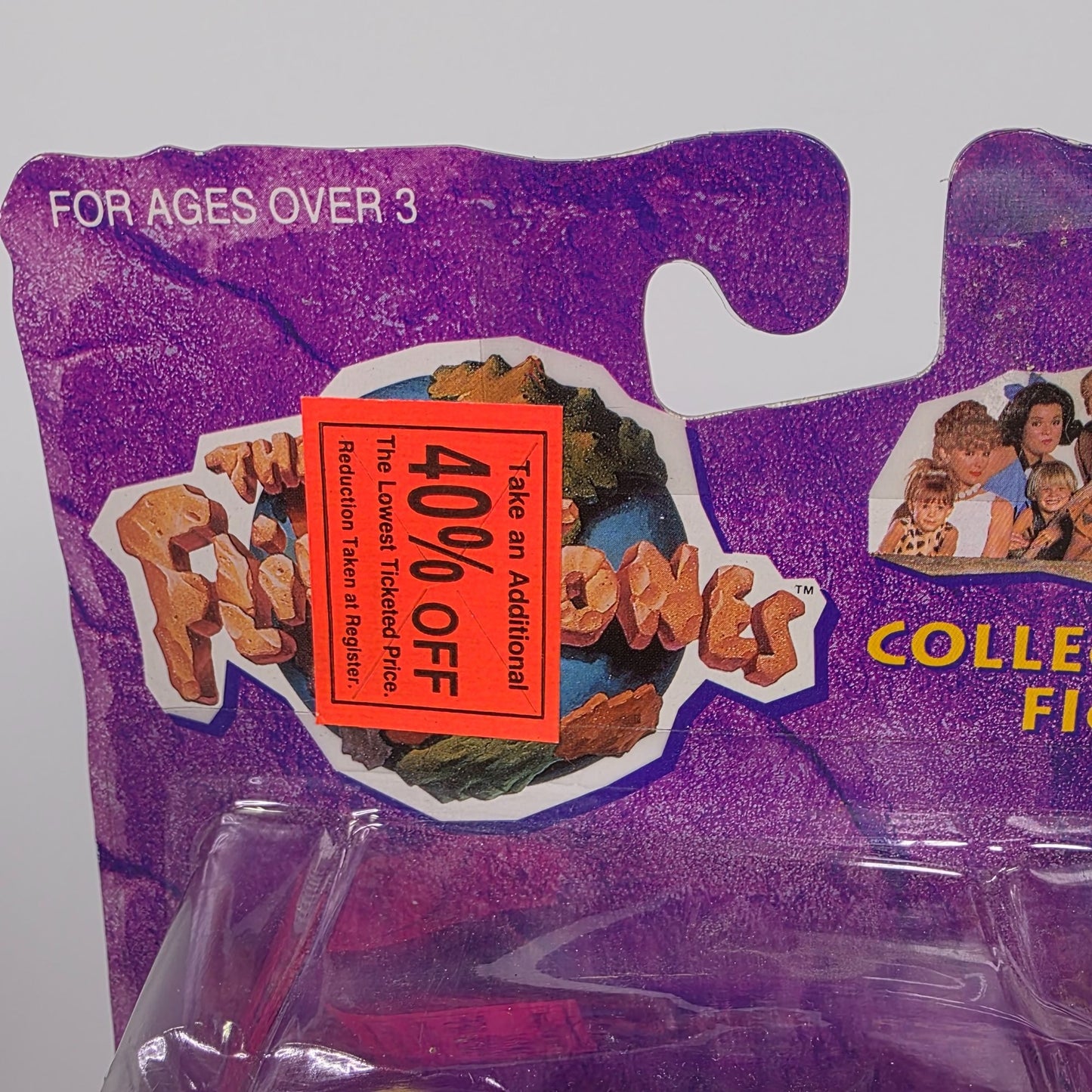 The Flintstones Collectible Figures Set Of 4 Mattel 1993 Fred Barney Pebbles Dino