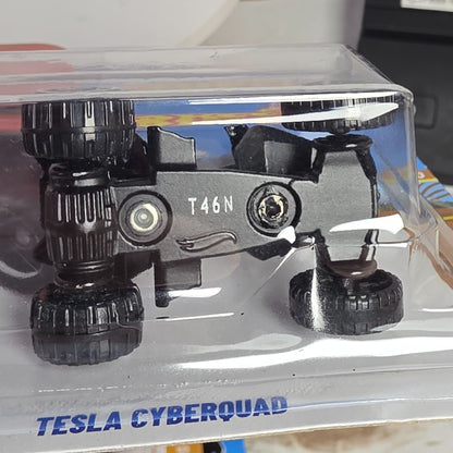 Hot Wheels Tesla Cyberquad HW Dirt Series 82/250 Black & Silver Die-Cast Collectible Toy New For 2025