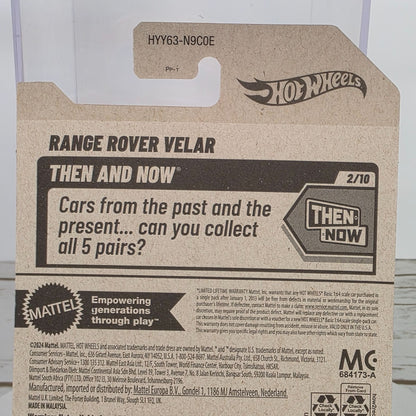 Hot Wheels Range Rover Velar 122/250 Die-Cast Car Model