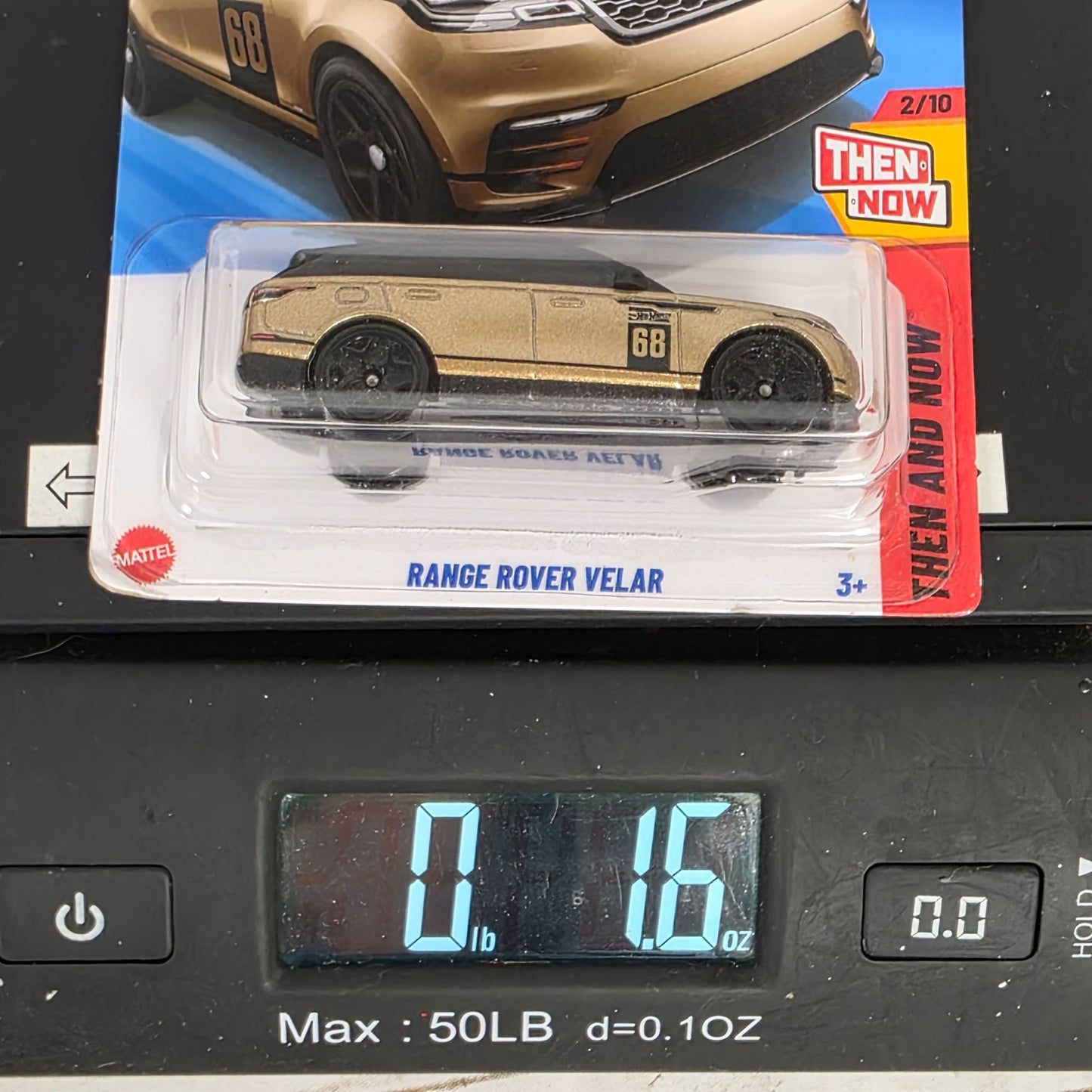 Hot Wheels Range Rover Velar 122/250 Die-Cast Car Model