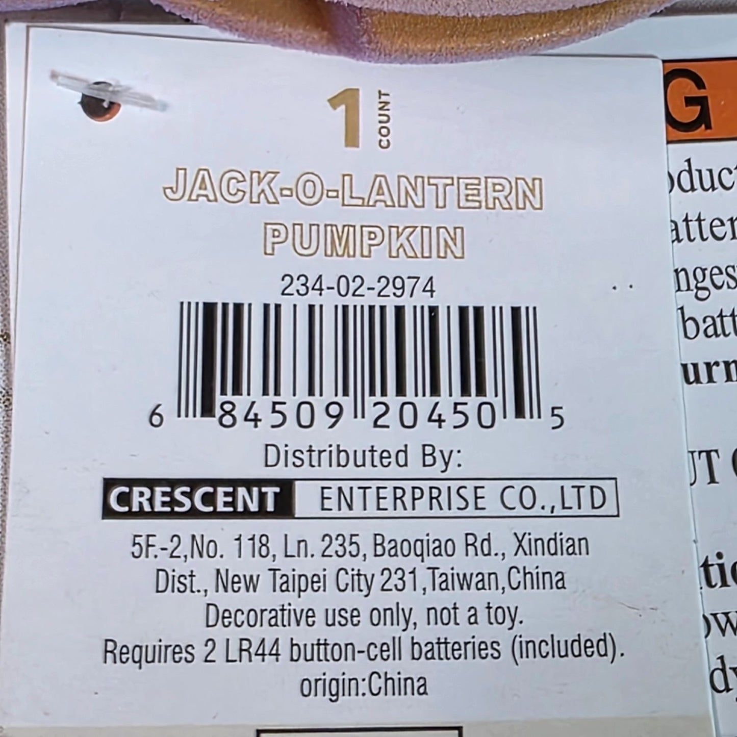 Light-Up Halloween Pumpkin Trio With Glitter & Ombre Design  Purple Orange & White  Indoor Decoration