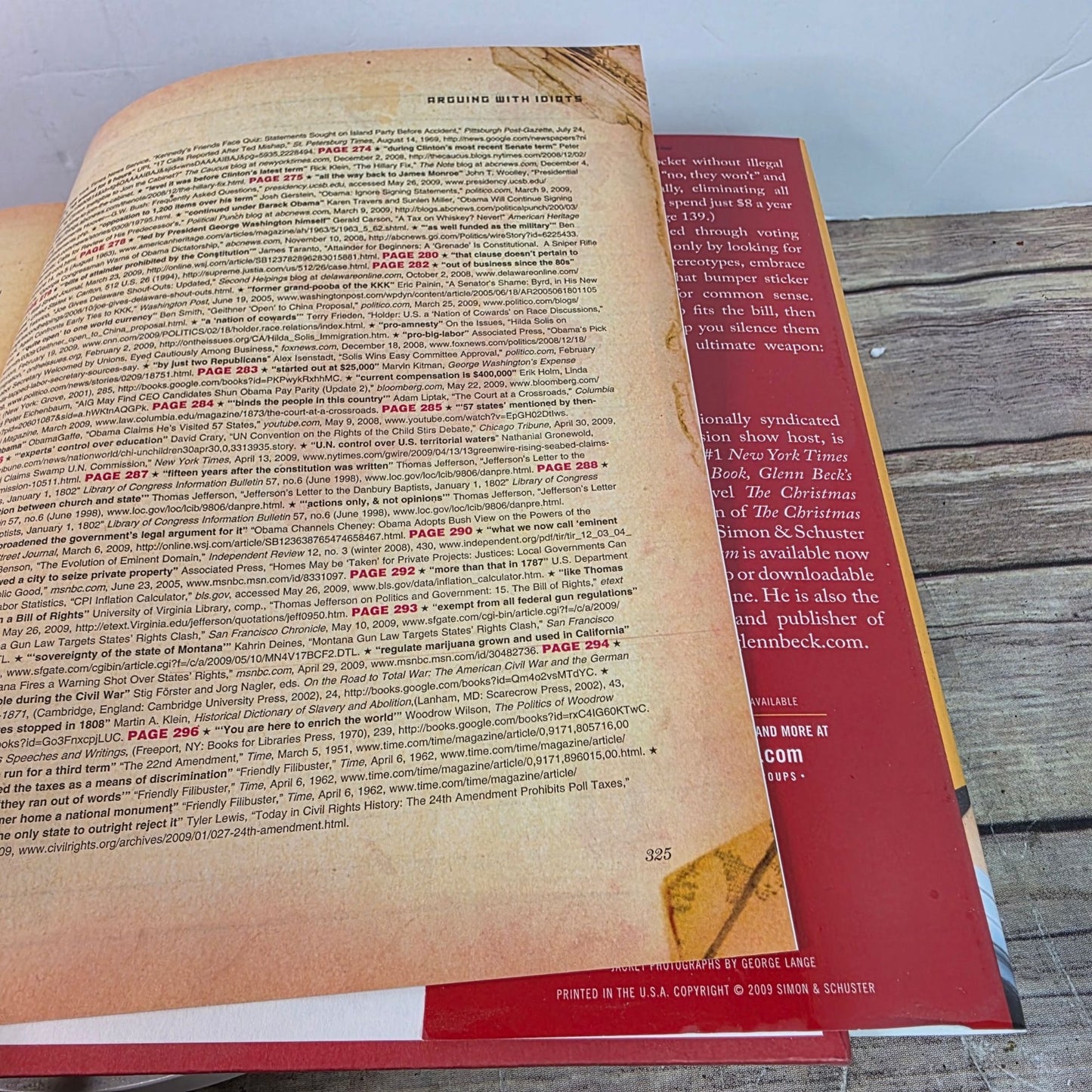 Glenn Beck "Arguing with Idiots" 1st Ed 1st Print HCDJ Collector's Rare Book MUST OWN!