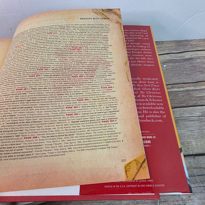 Glenn Beck "Arguing with Idiots" 1st Ed 1st Print HCDJ Collector's Rare Book MUST OWN!