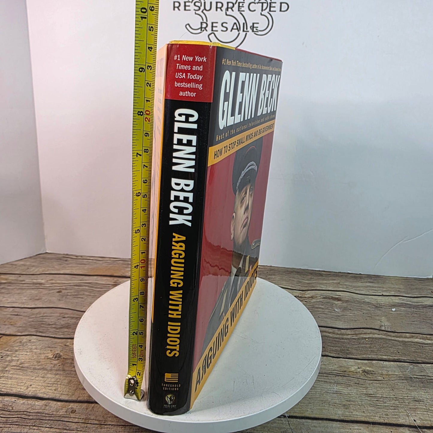 Glenn Beck "Arguing with Idiots" 1st Ed 1st Print HCDJ Collector's Rare Book MUST OWN!