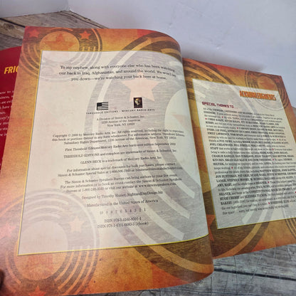 Glenn Beck "Arguing with Idiots" 1st Ed 1st Print HCDJ Collector's Rare Book MUST OWN!