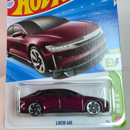 Hot Wheels 59/250 Lucid Air EV 6/10 Collector Model Car In Original Packaging
