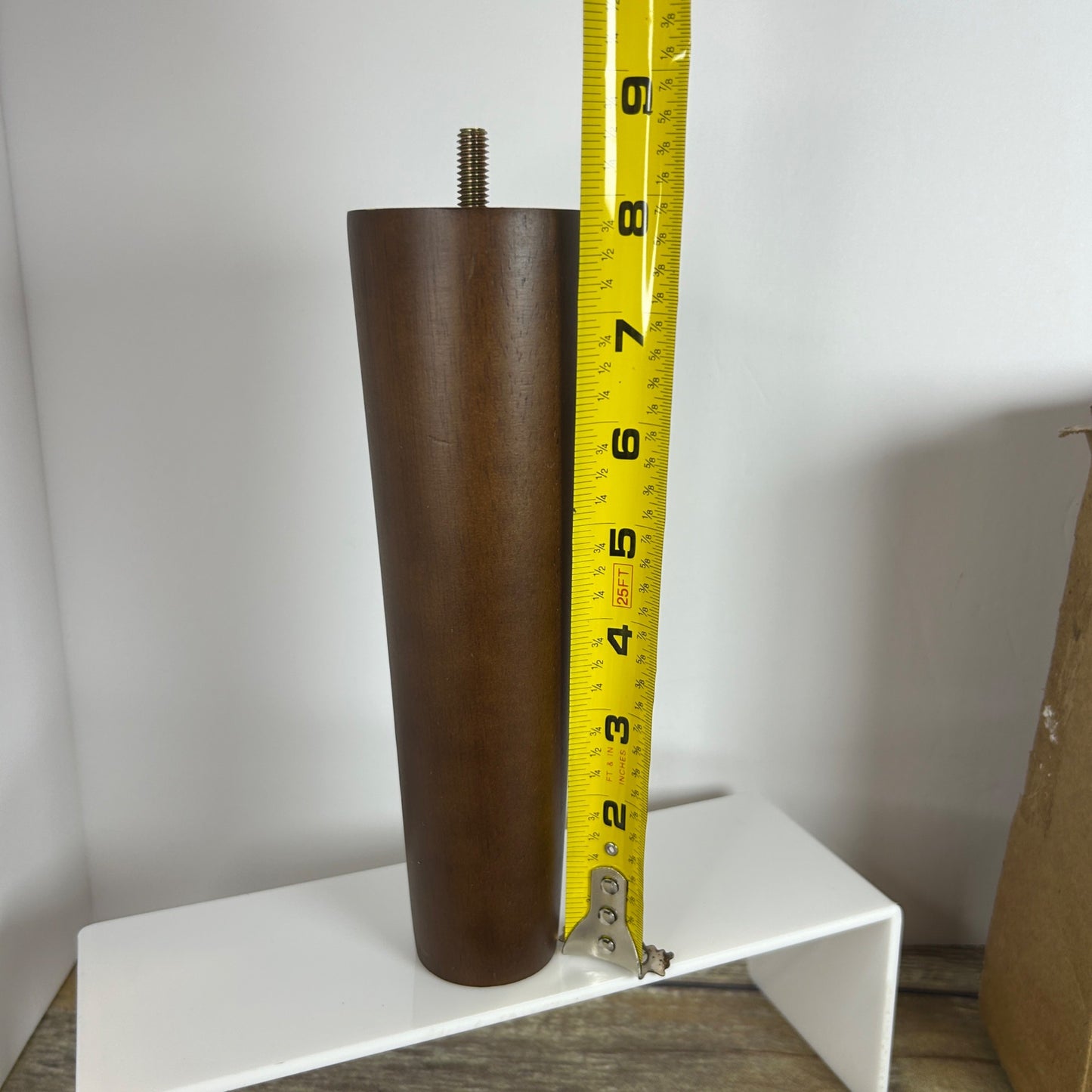 Aoryvic Furniture Legs Pack Of 4 - Wooden Replacement Tapered Legs For Sofas Chairs Cabinets