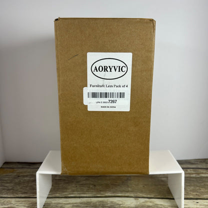 Aoryvic Furniture Legs Pack Of 4 - Wooden Replacement Tapered Legs For Sofas Chairs Cabinets