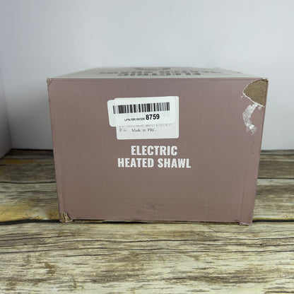 USB Heated Blanket With Charger & Manual Electric Heating Lap Blanket Wearable Heated Shawl Wraps Portable For Office Or Home Use