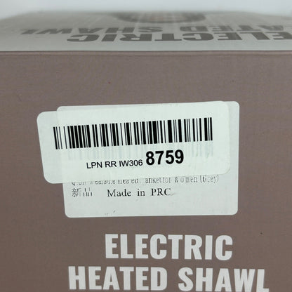 USB Heated Blanket With Charger & Manual Electric Heating Lap Blanket Wearable Heated Shawl Wraps Portable For Office Or Home Use