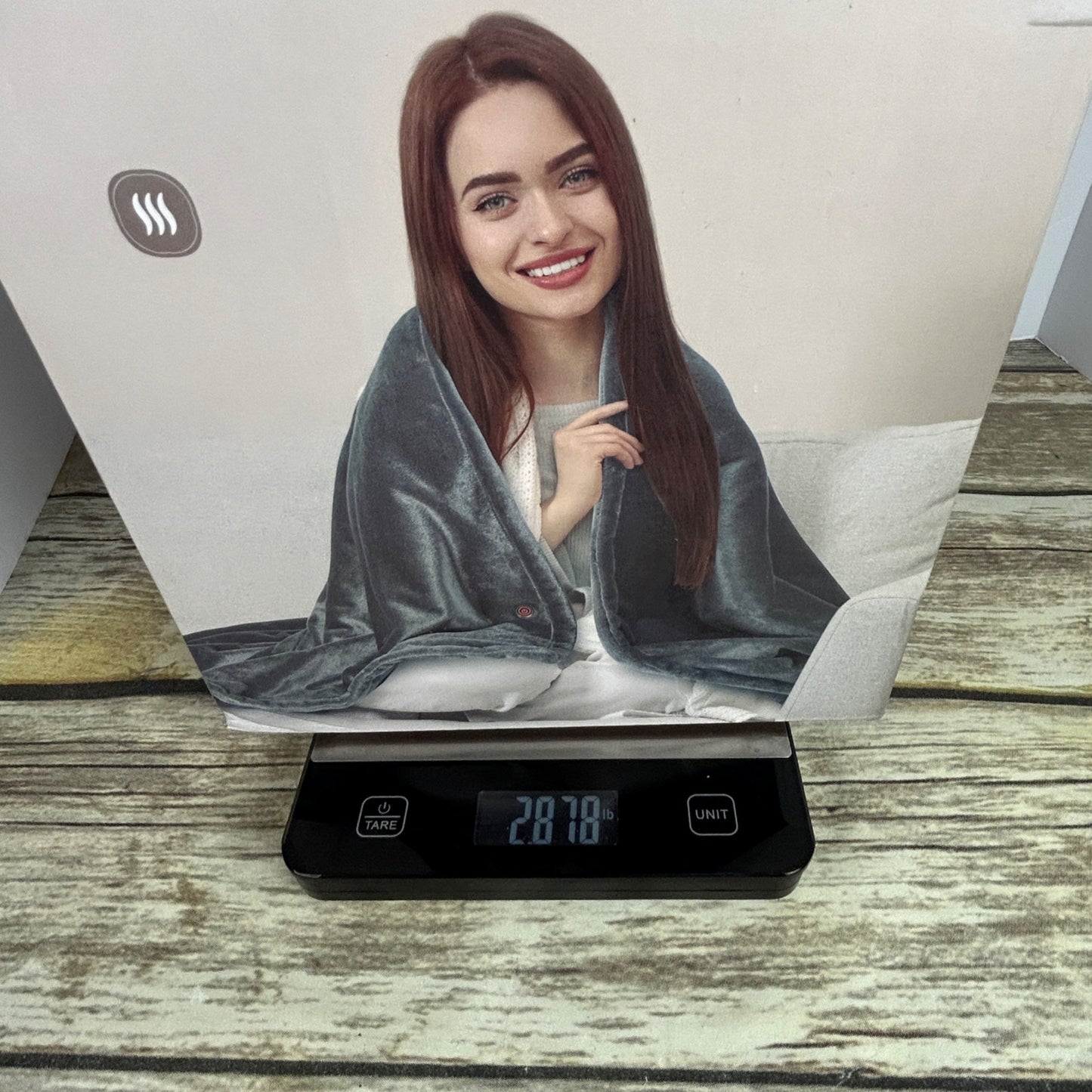 USB Heated Blanket With Charger & Manual Electric Heating Lap Blanket Wearable Heated Shawl Wraps Portable For Office Or Home Use