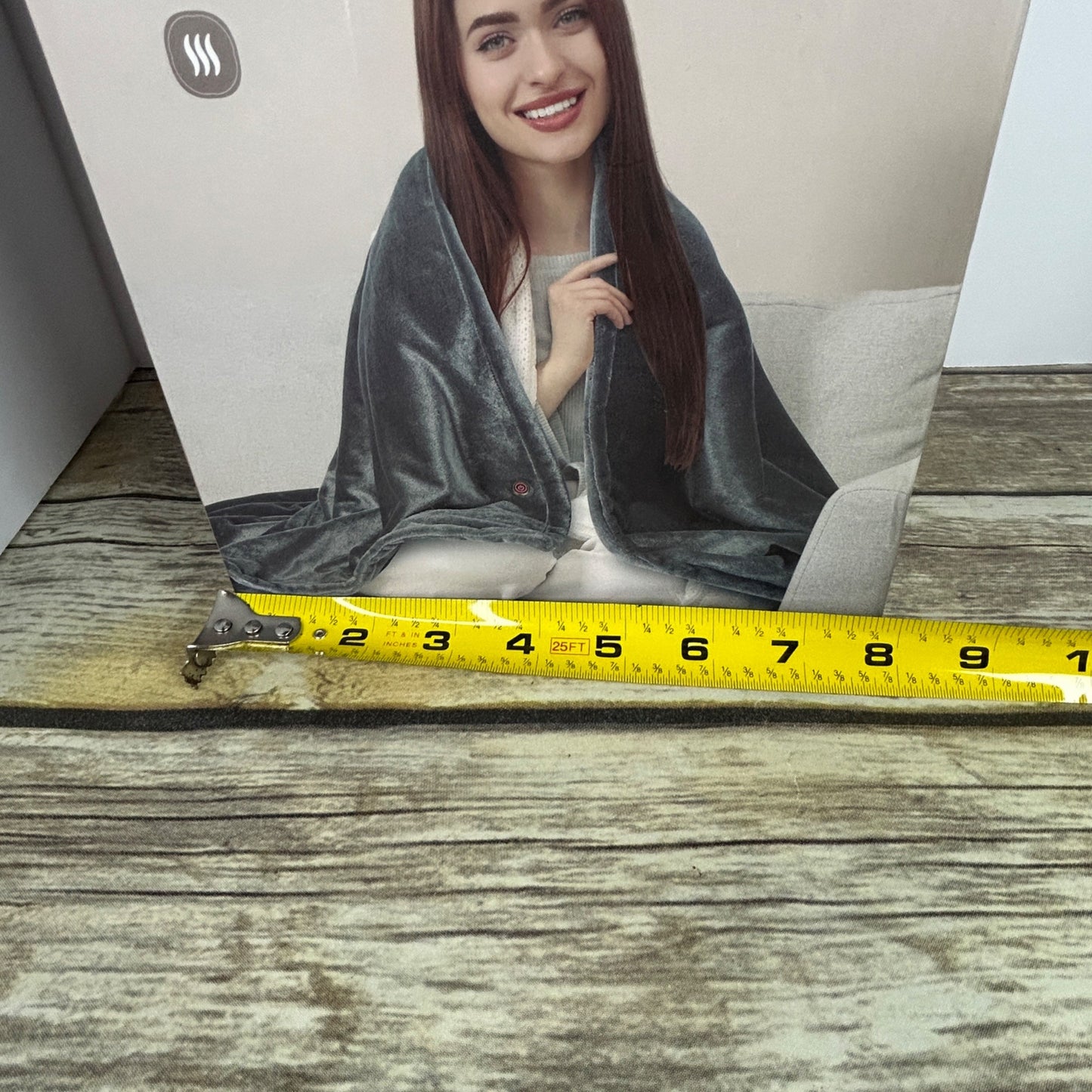 USB Heated Blanket With Charger & Manual Electric Heating Lap Blanket Wearable Heated Shawl Wraps Portable For Office Or Home Use