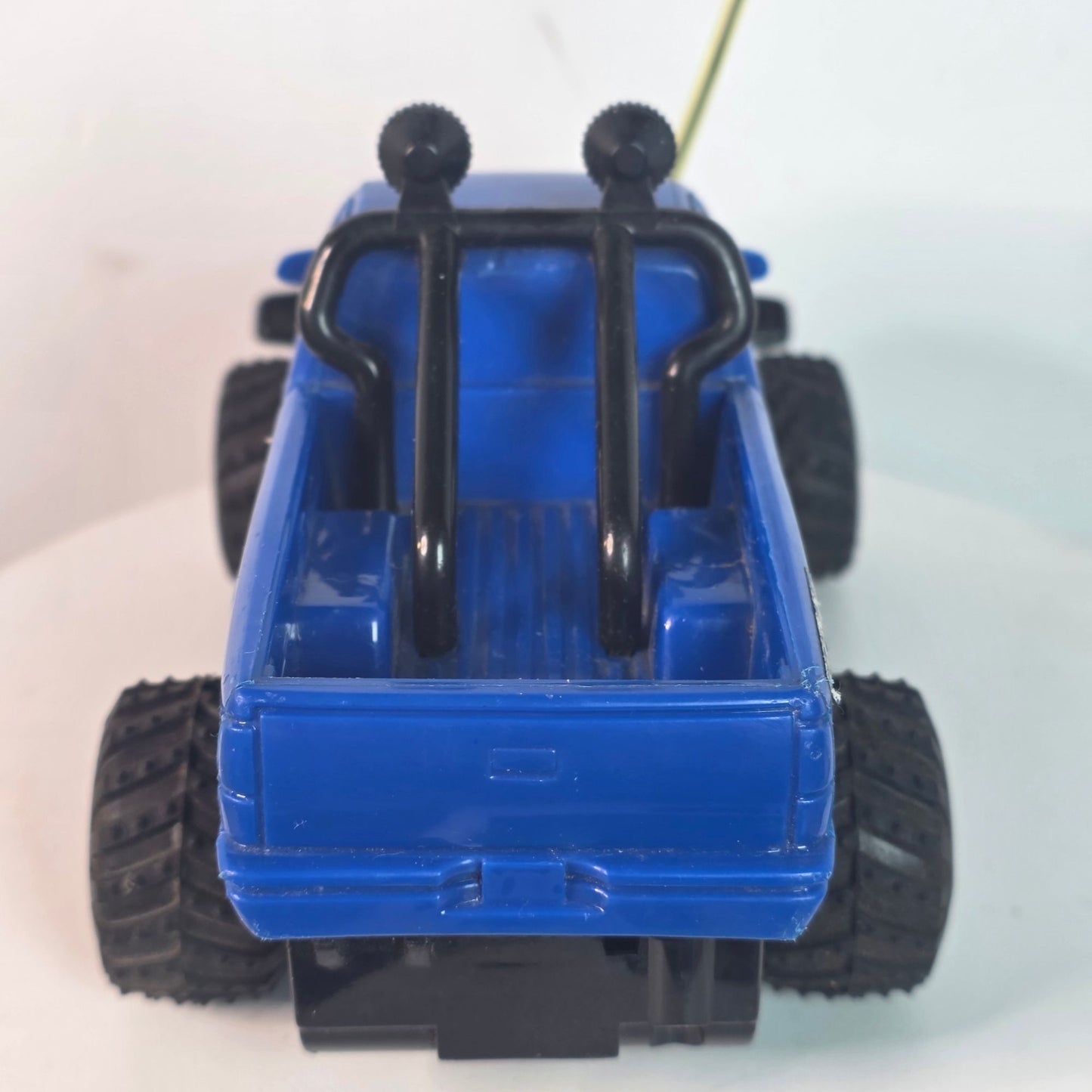 Vintage 1995 New Bright Blue Remote Control Monster Truck Off Road Toy 27 MHz Band - Tested No Remote