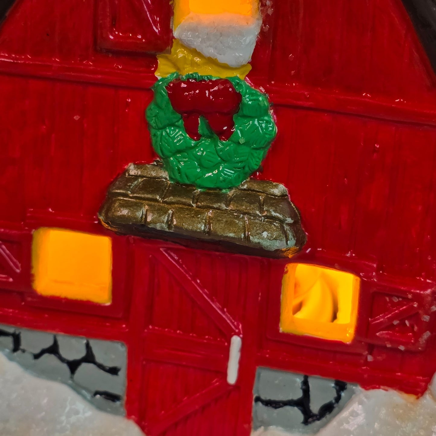 Barn And Silo Christmas Village 6" Light-Up Decor Kit #21577 For Holiday Fun