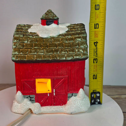 Barn And Silo Christmas Village 6" Light-Up Decor Kit #21577 For Holiday Fun