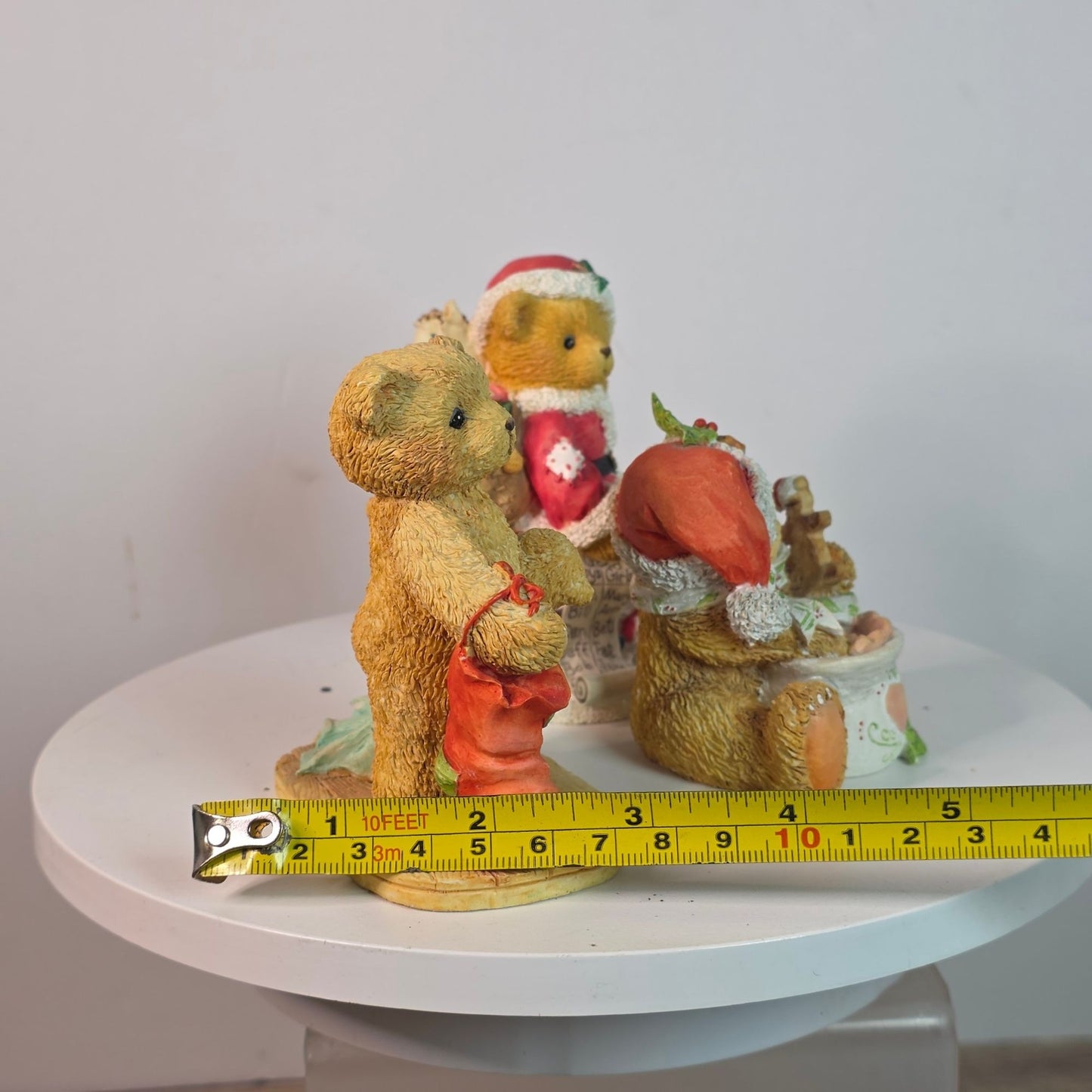 Cherished Teddies Collectible Figurines - Steven Jacob & Nickolas - Holiday Themed By Priscilla Hillman
