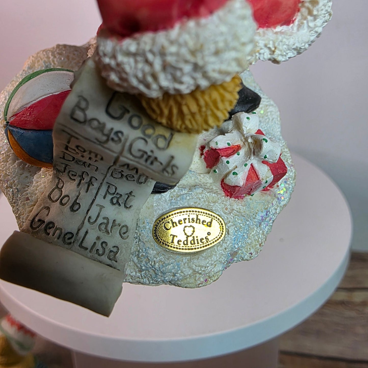 Cherished Teddies Collectible Figurines - Steven Jacob & Nickolas - Holiday Themed By Priscilla Hillman