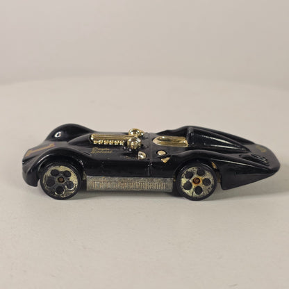 Vintage 1999 Hot Wheels Turbulence "Dayla Special" Black & Gold Diecast Car Metal Bottom