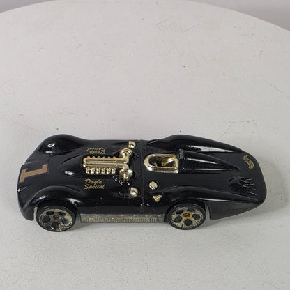Vintage 1999 Hot Wheels Turbulence "Dayla Special" Black & Gold Diecast Car Metal Bottom