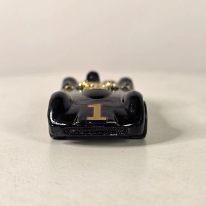 Vintage 1999 Hot Wheels Turbulence "Dayla Special" Black & Gold Diecast Car Metal Bottom