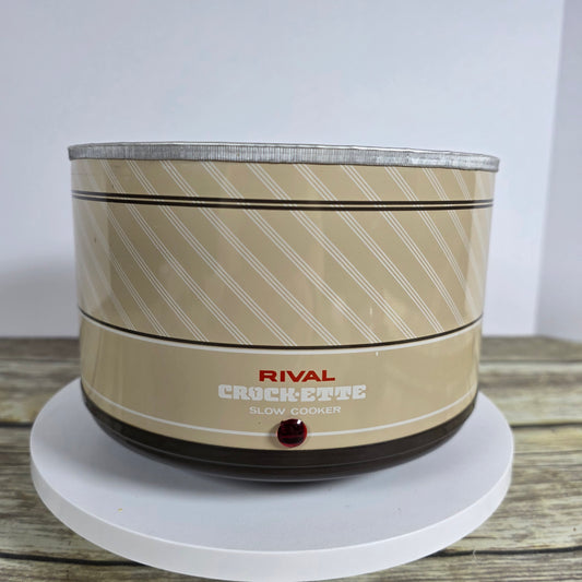 Vingage RIVAL Crock-ette Slow Cooker Replacement NO BOWL INSERT