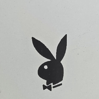 Vintage 6.5" Frosted Playboy Bunny Mug