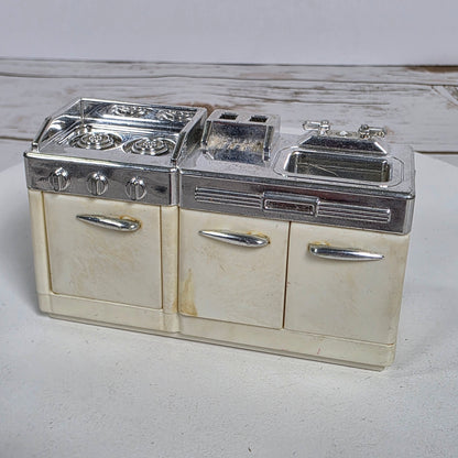 Vintage 50s Club Hello Street Miniature Kitchen Counter Stove Sink  Epoch Co., LTD